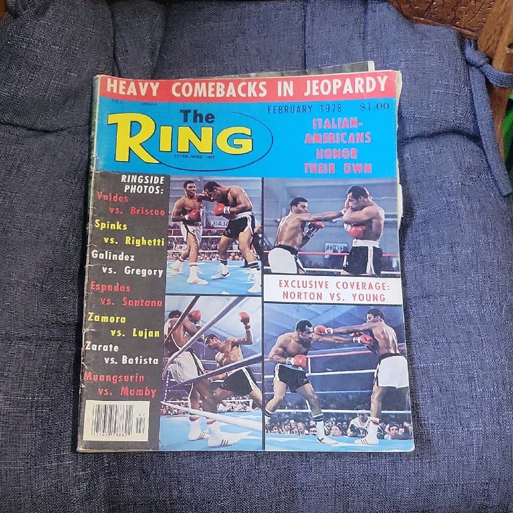 The Ring ~ 1978- Vintage Boxing Edition